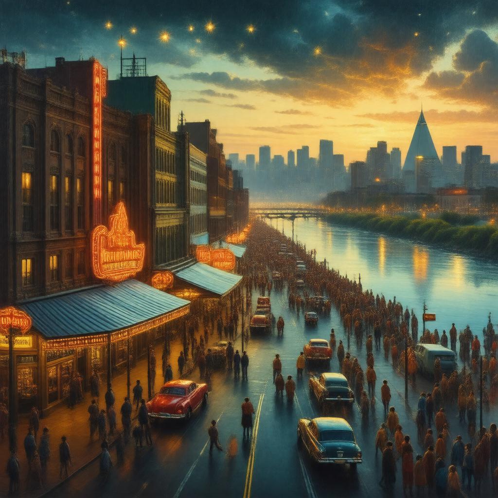 AI-created image of Memphis, Tennessee