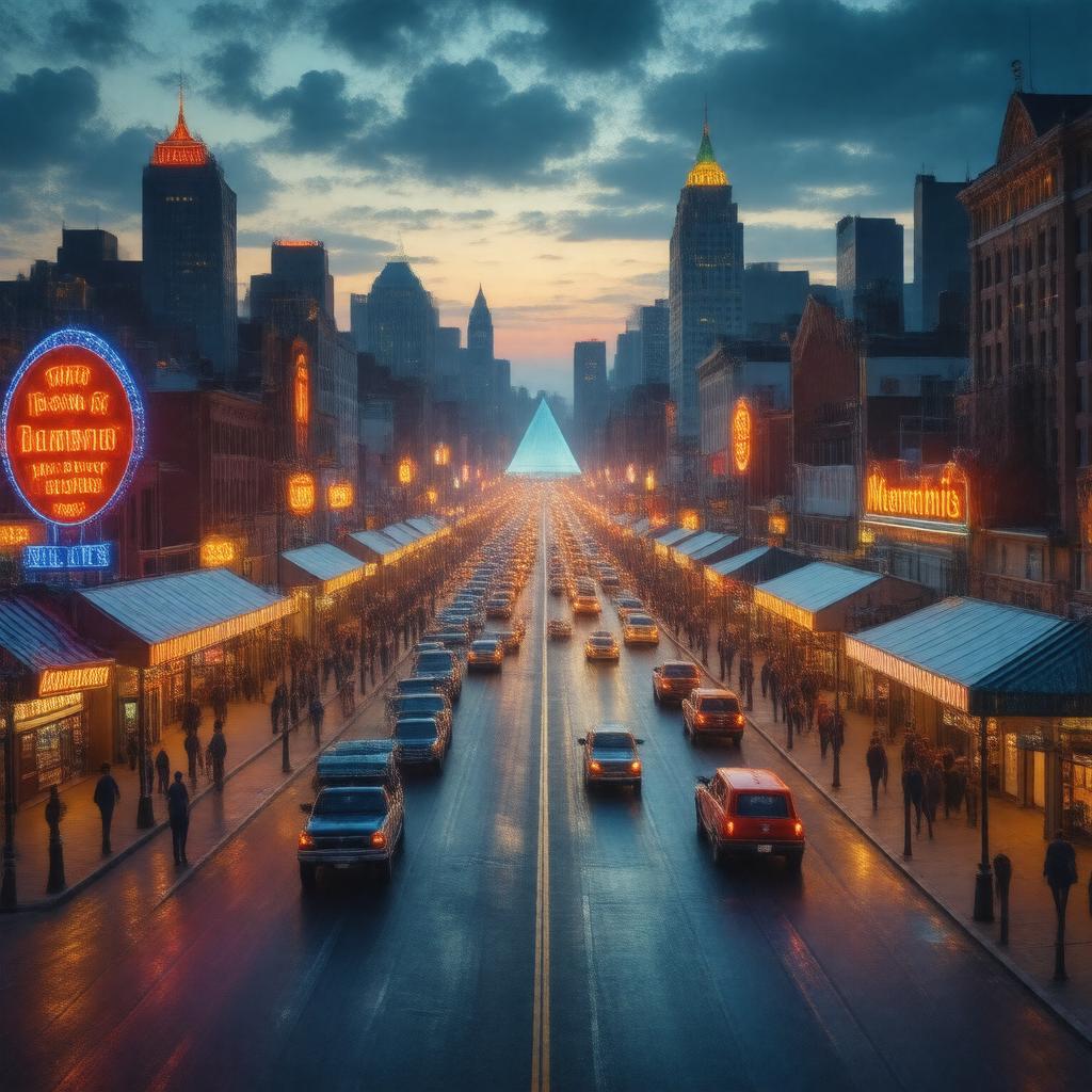 AI-created image of Memphis, Tennessee, United States