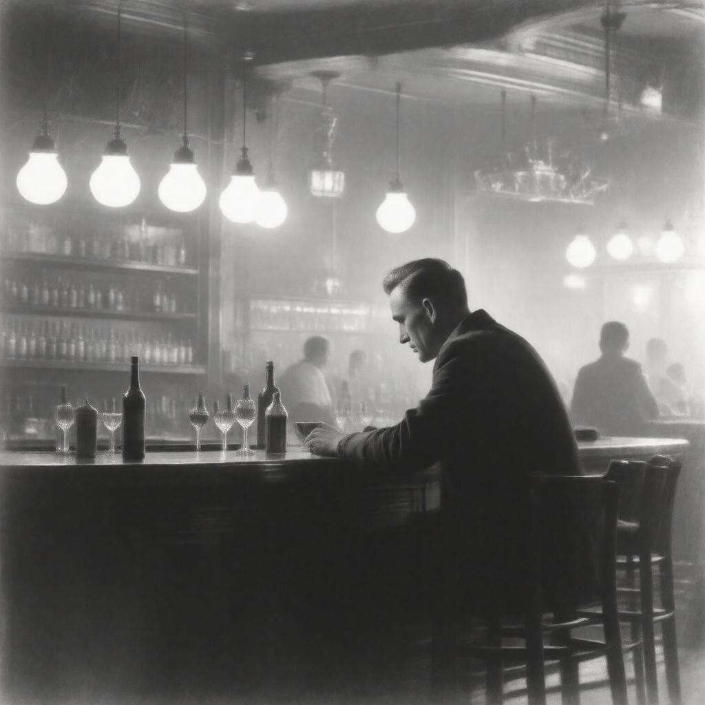 AI-created image of Men Without Women