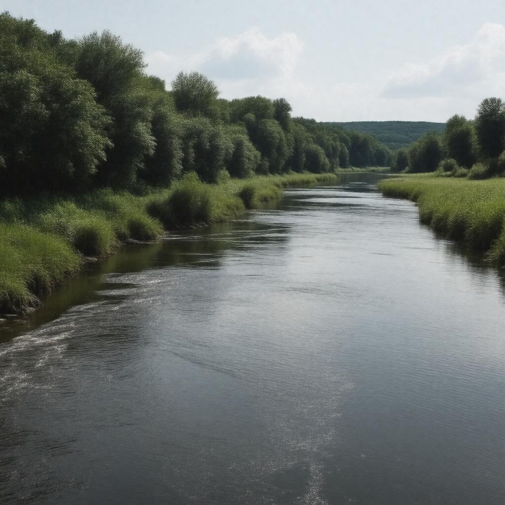 AI-created image of Menominee River