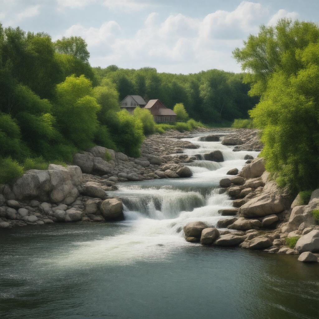 AI-created image of Menomonee Falls