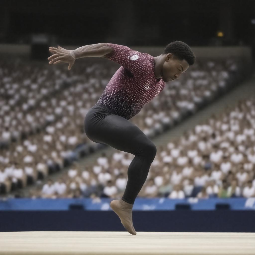 AI-created image of Men's Artistic Gymnastics