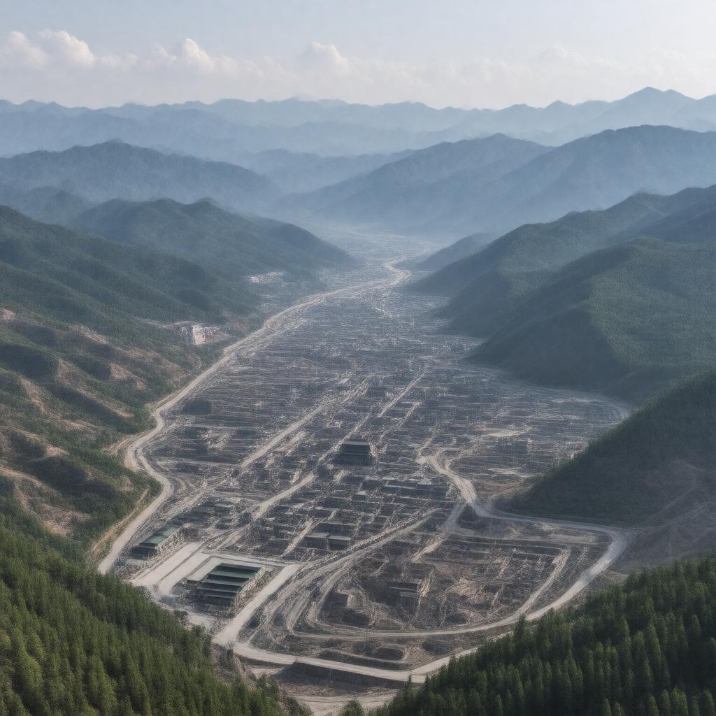 AI-created image of Mentougou District