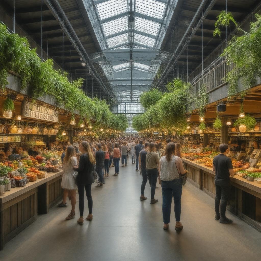 AI-created image of Mercato Metropolitano