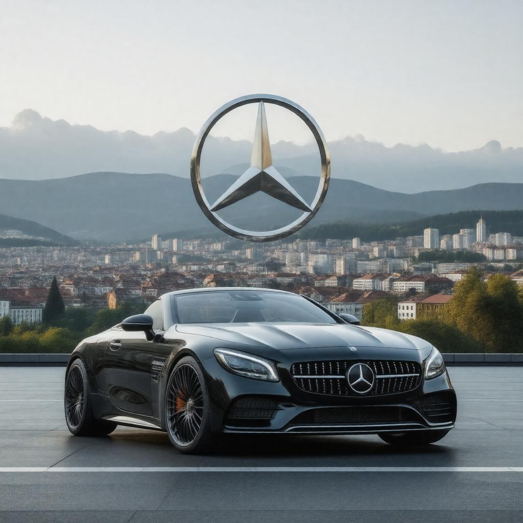 AI-created image of Mercedes-Benz