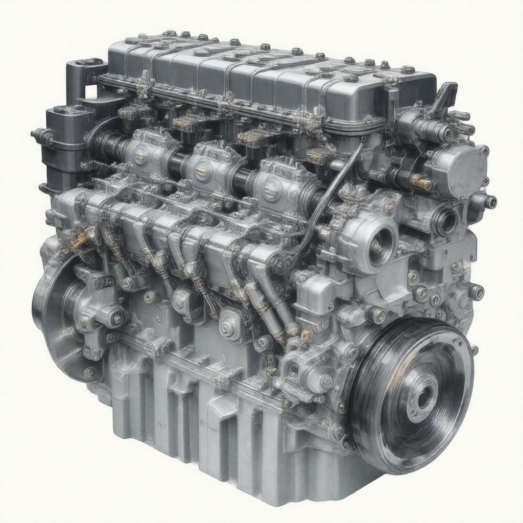 AI-created image of Mercedes-Benz OM934