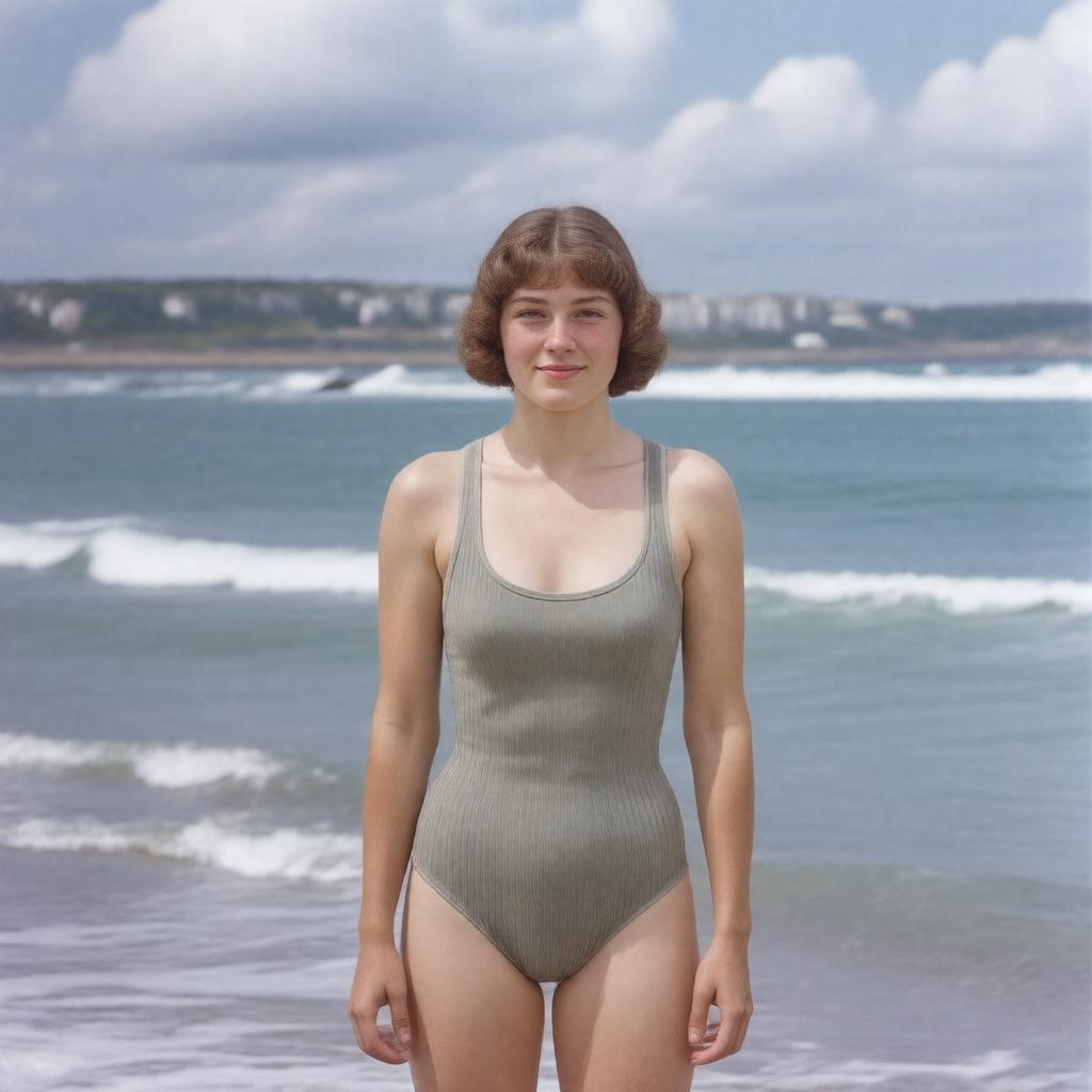 AI-created image of Mercedes Gleitze