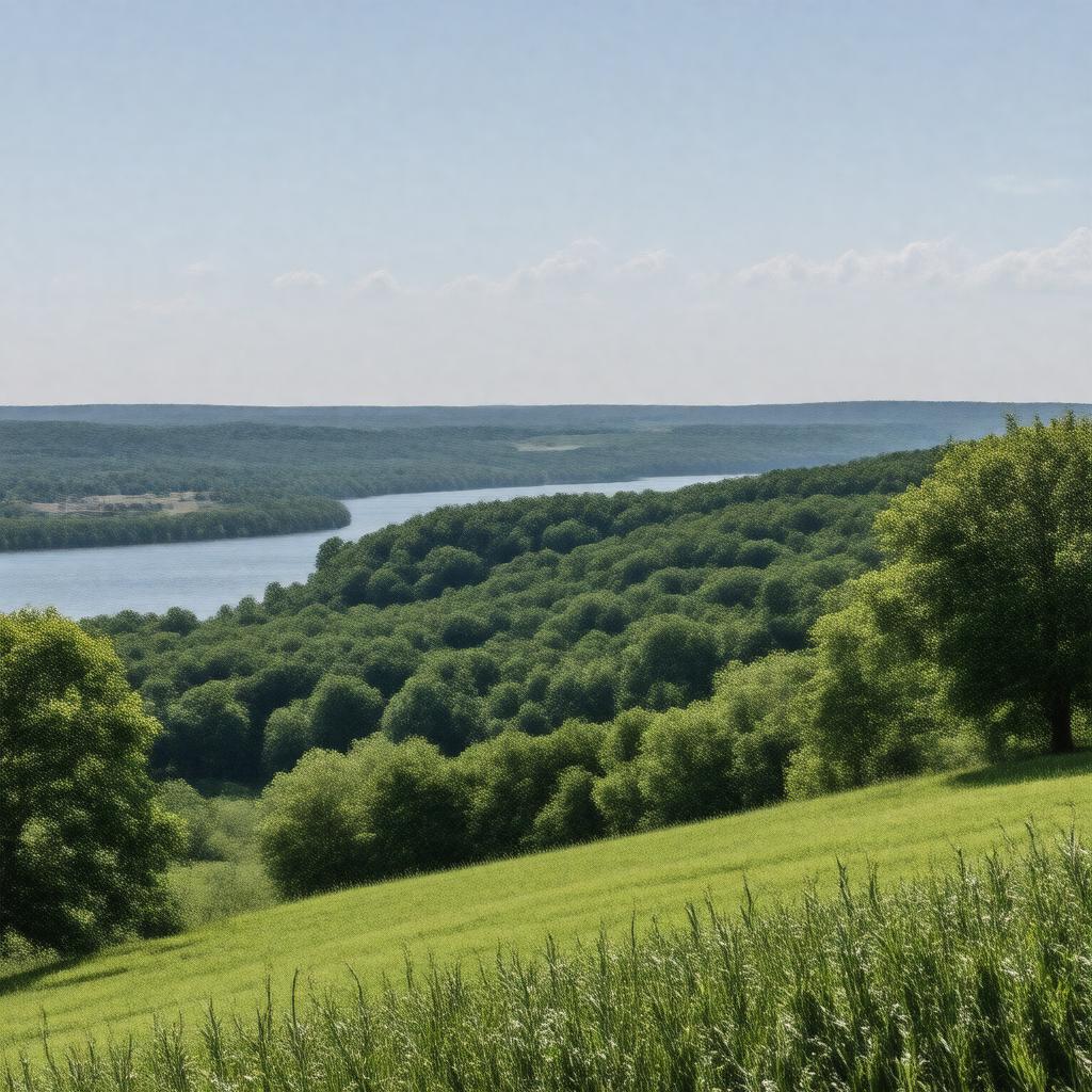 AI-created image of Mercer County, New Jersey