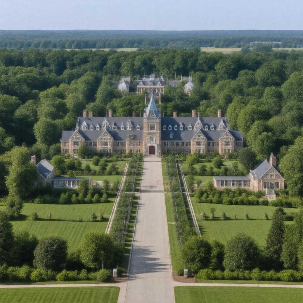 AI-created image of Mercersburg Academy