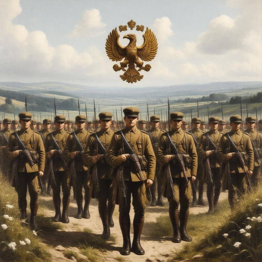 AI-created image of Mercian Regiment