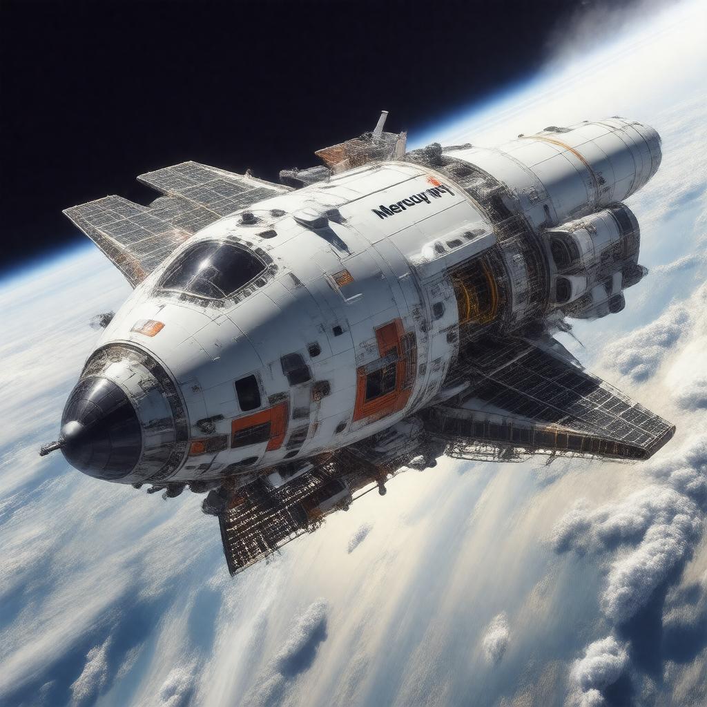 AI-created image of Mercury Clipper