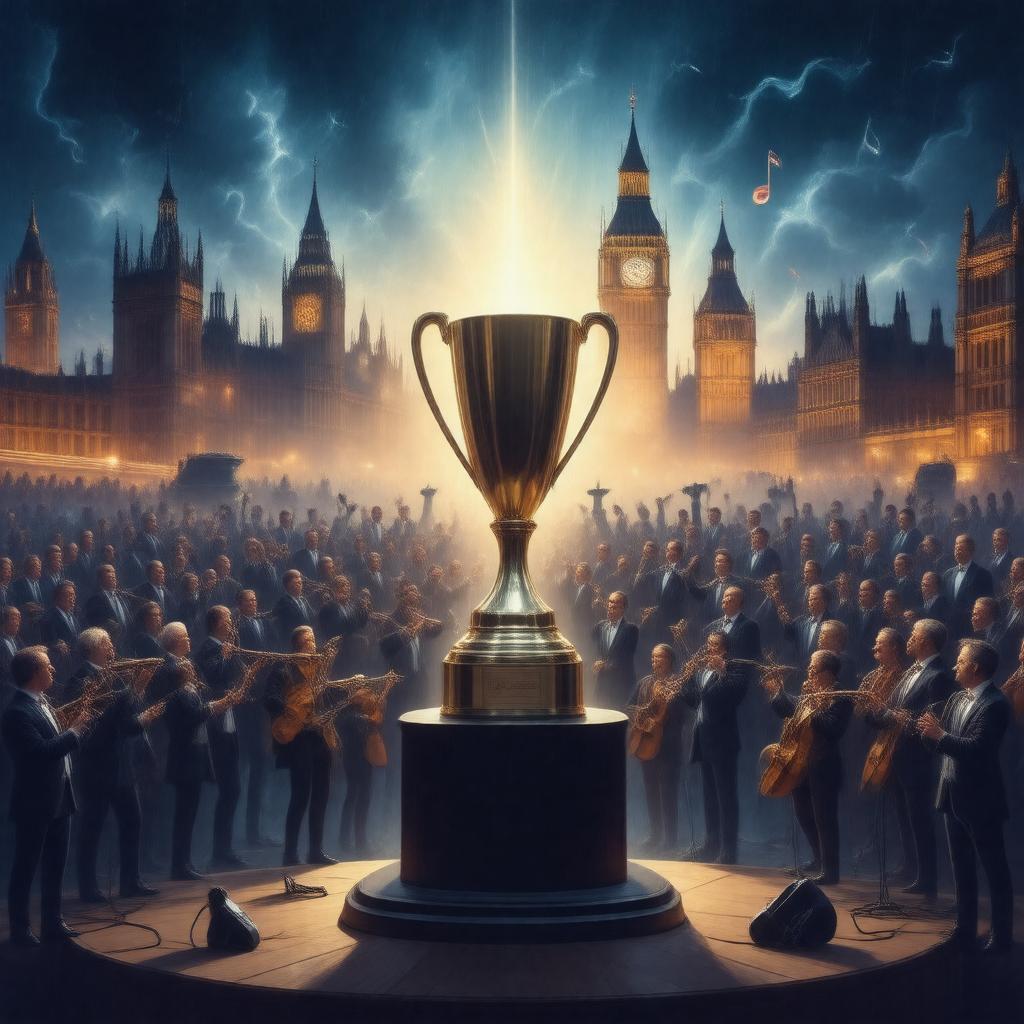 AI-created image of Mercury Prize