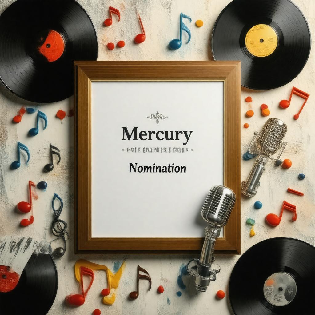 Click to view larger image AI-created image of Mercury Prize nomination