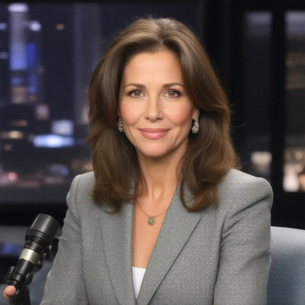 AI-created image of Meredith Vieira