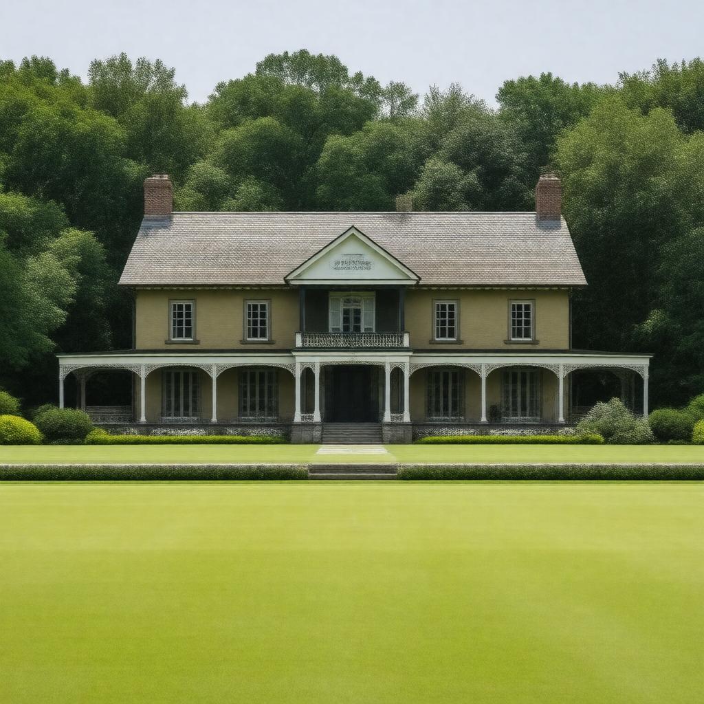 AI-created image of Merion Cricket Club