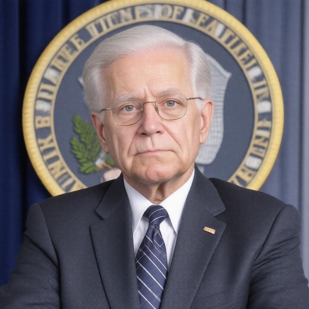 AI-created image of Merrick Garland