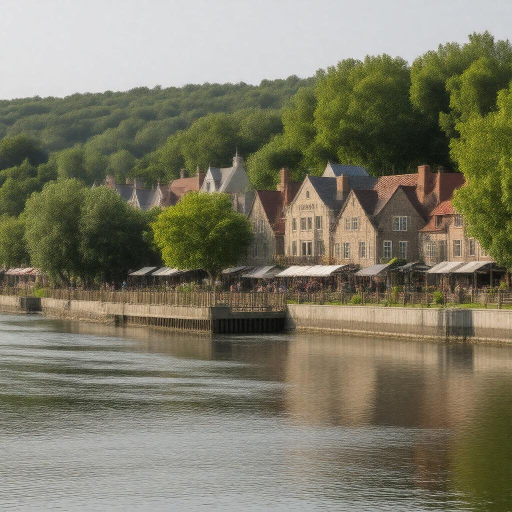 AI-created image of Merrickville