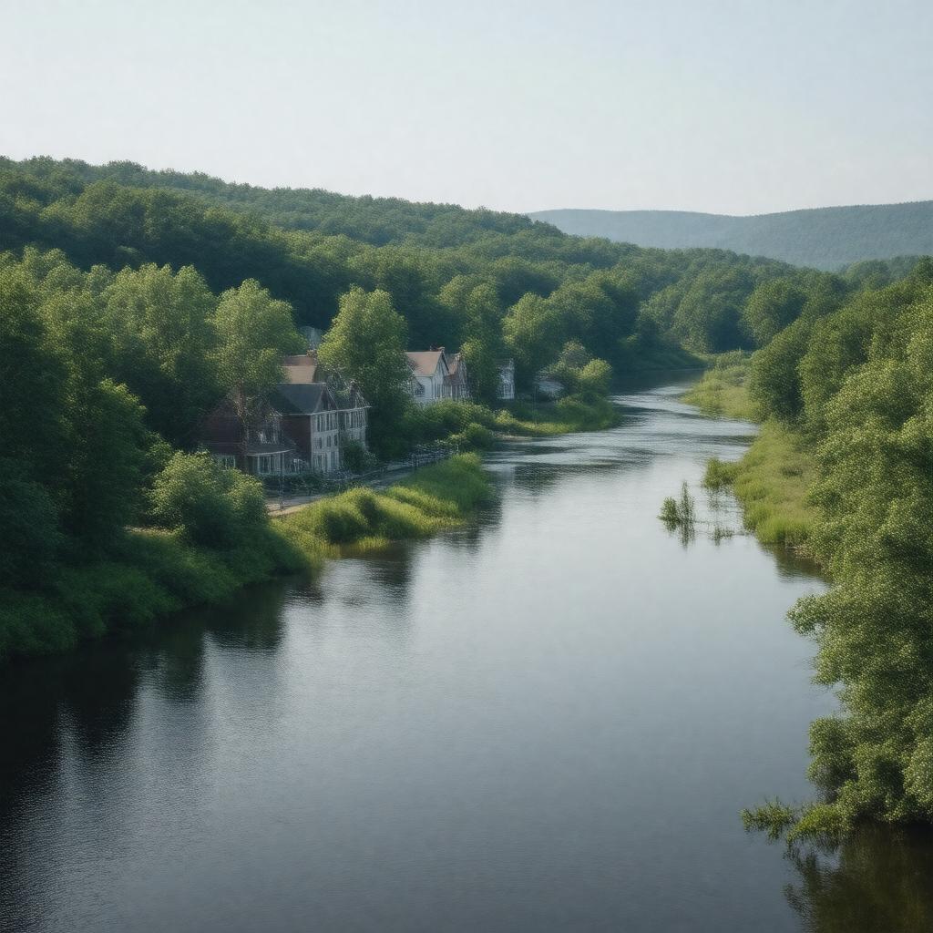 AI-created image of Merrimack, New Hampshire