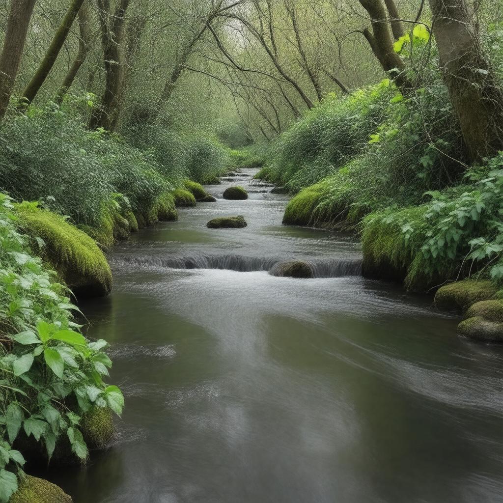 AI-created image of Merriman Brook