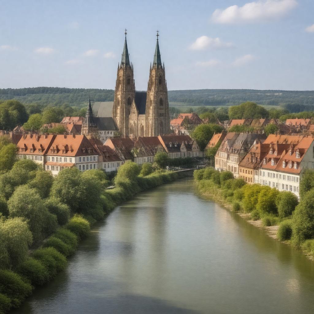 AI-created image of Merseburg