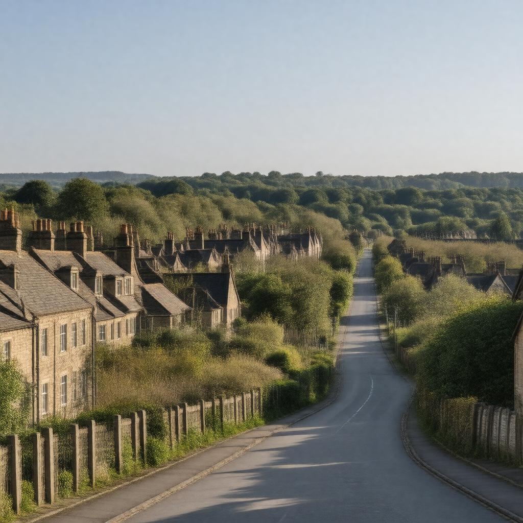 AI-created image of Merton, Surrey, England