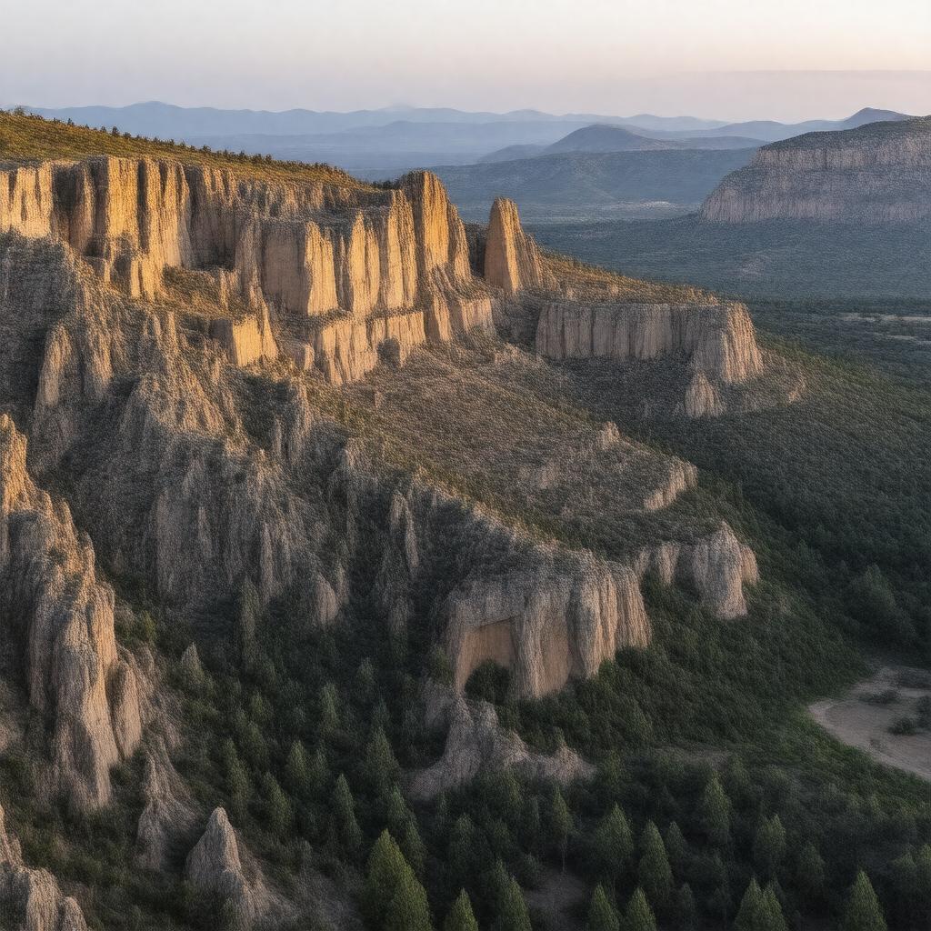 AI-created image of Mesa Verde National Park