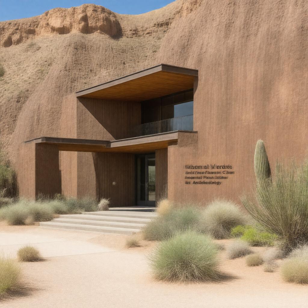AI-created image of Mesa Verde Visitor and Research Center