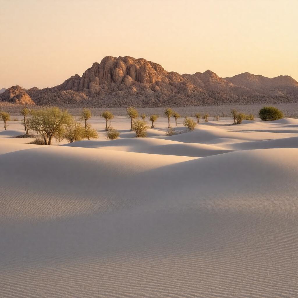 AI-created image of Mesquite Flat Sand Dunes