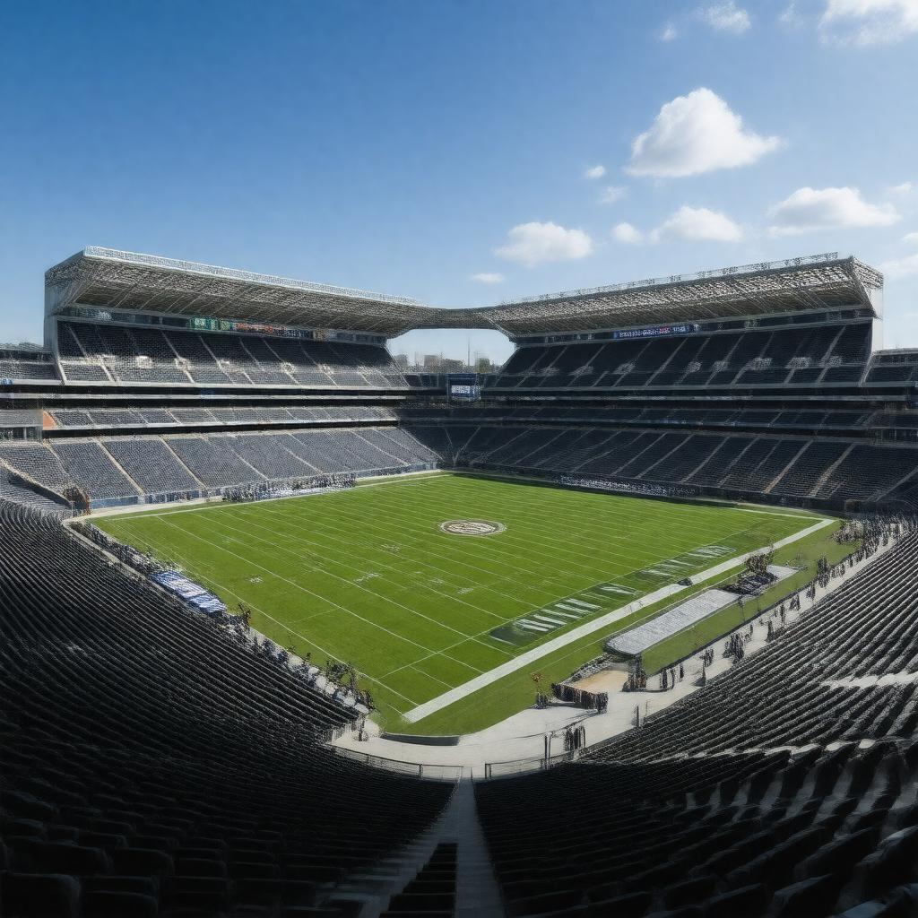 AI-created image of MetLife Stadium