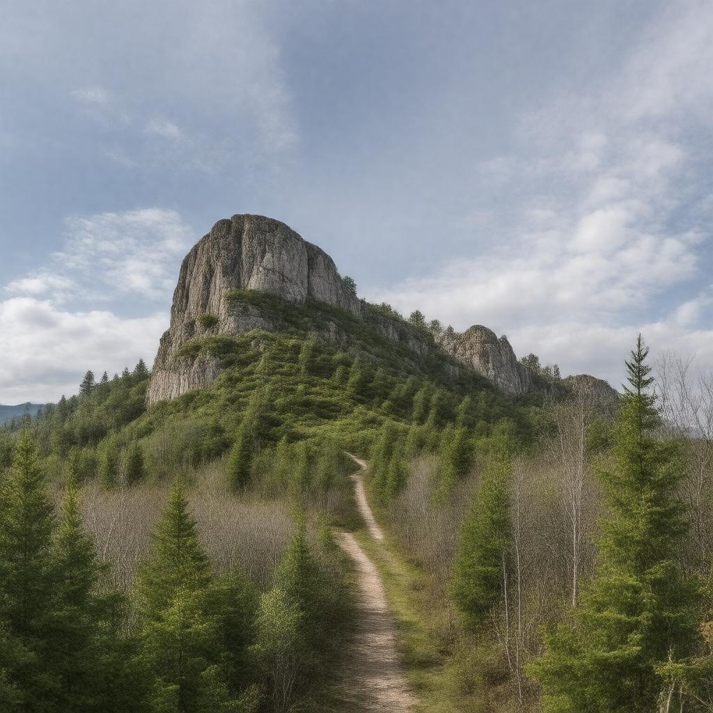 AI-created image of Metacomet Ridge