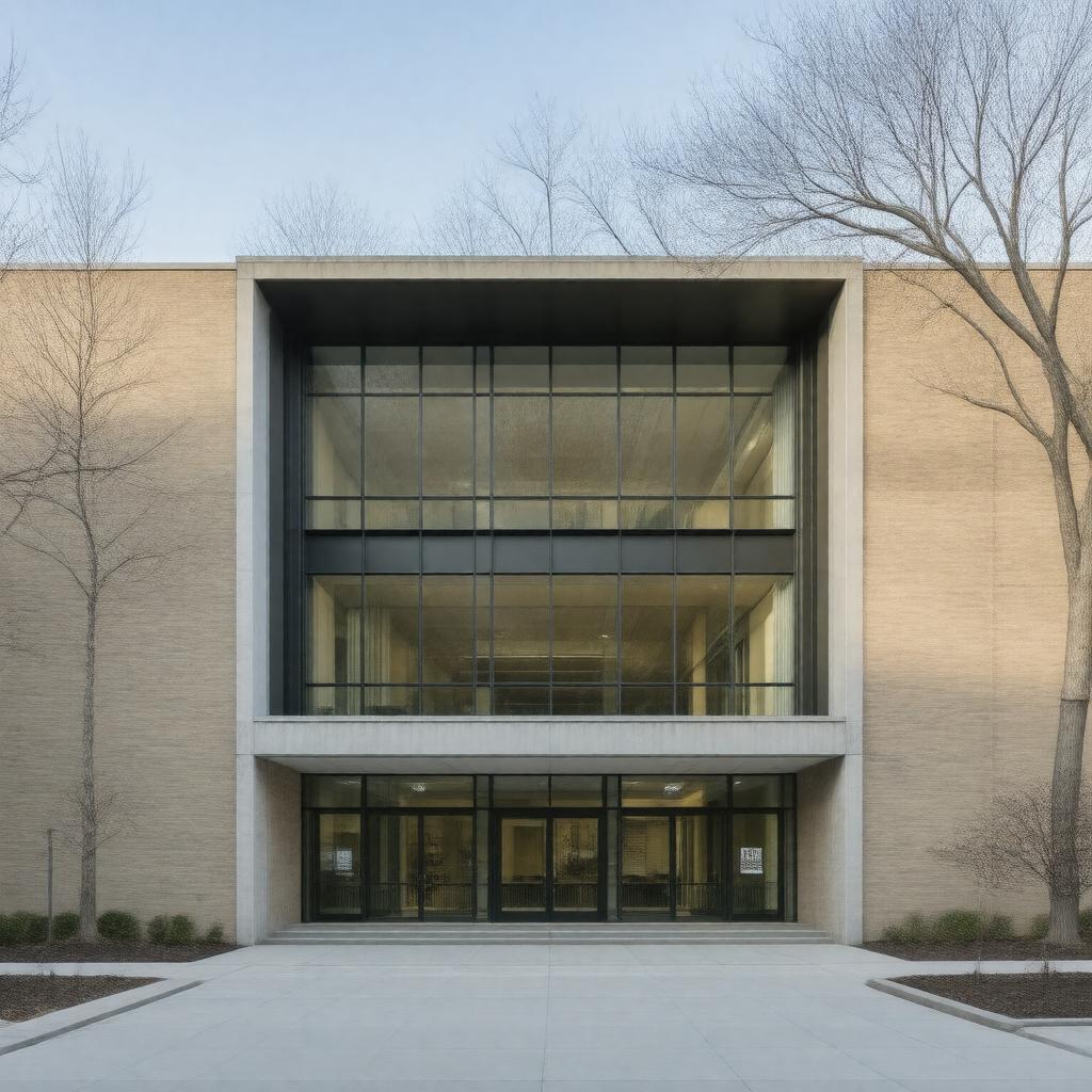 Click to view larger image AI-created image of Metcalf Research Laboratory