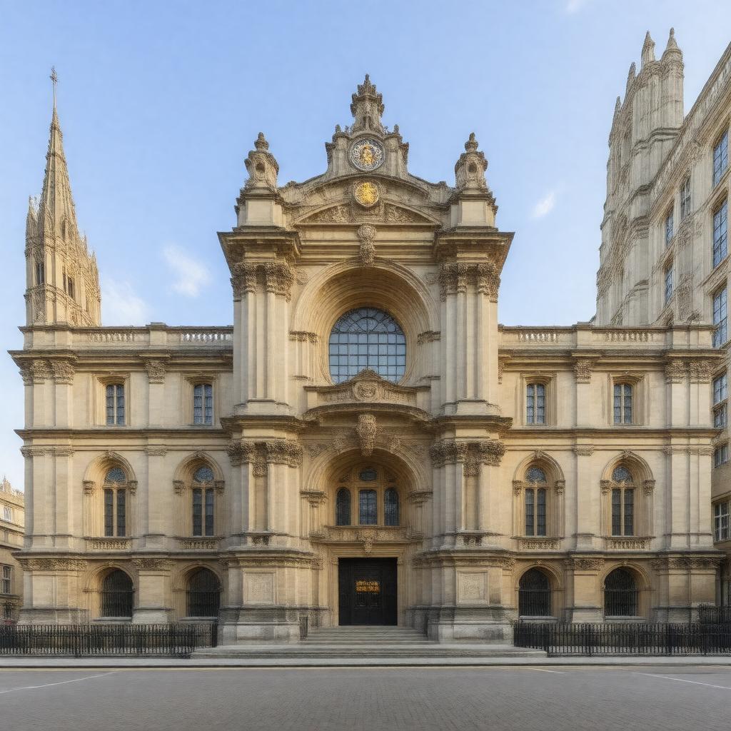 AI-created image of Methodist Central Hall