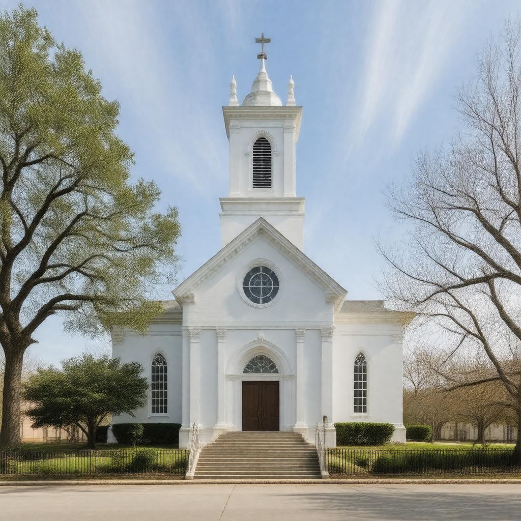 Click to view larger image AI-created image of Methodist Episcopal Church, South