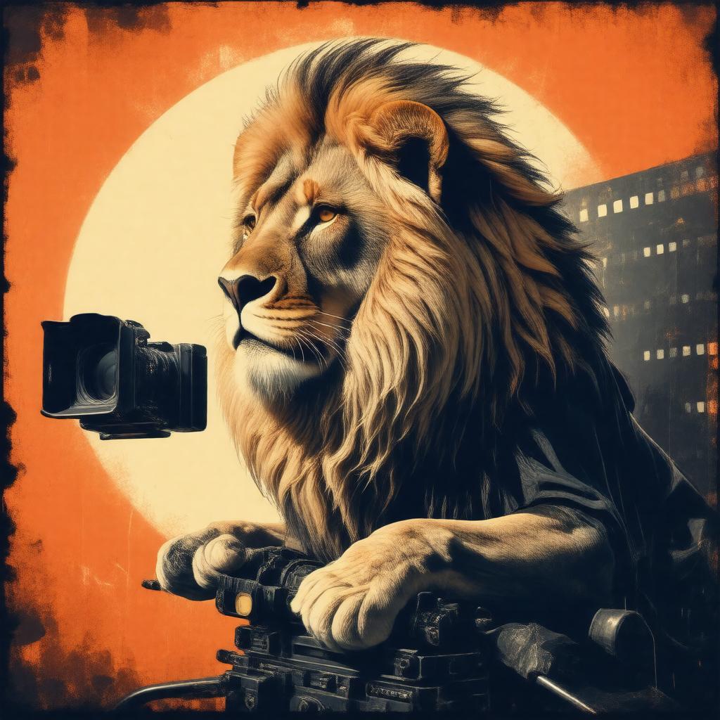 AI-created image of Metro-Goldwyn-Mayer