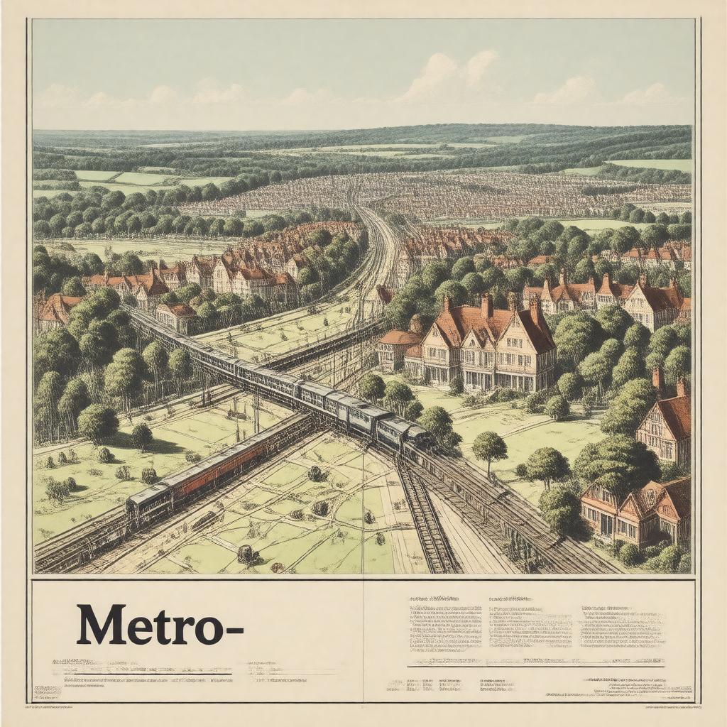 AI-created image of Metro-land (TV documentary)