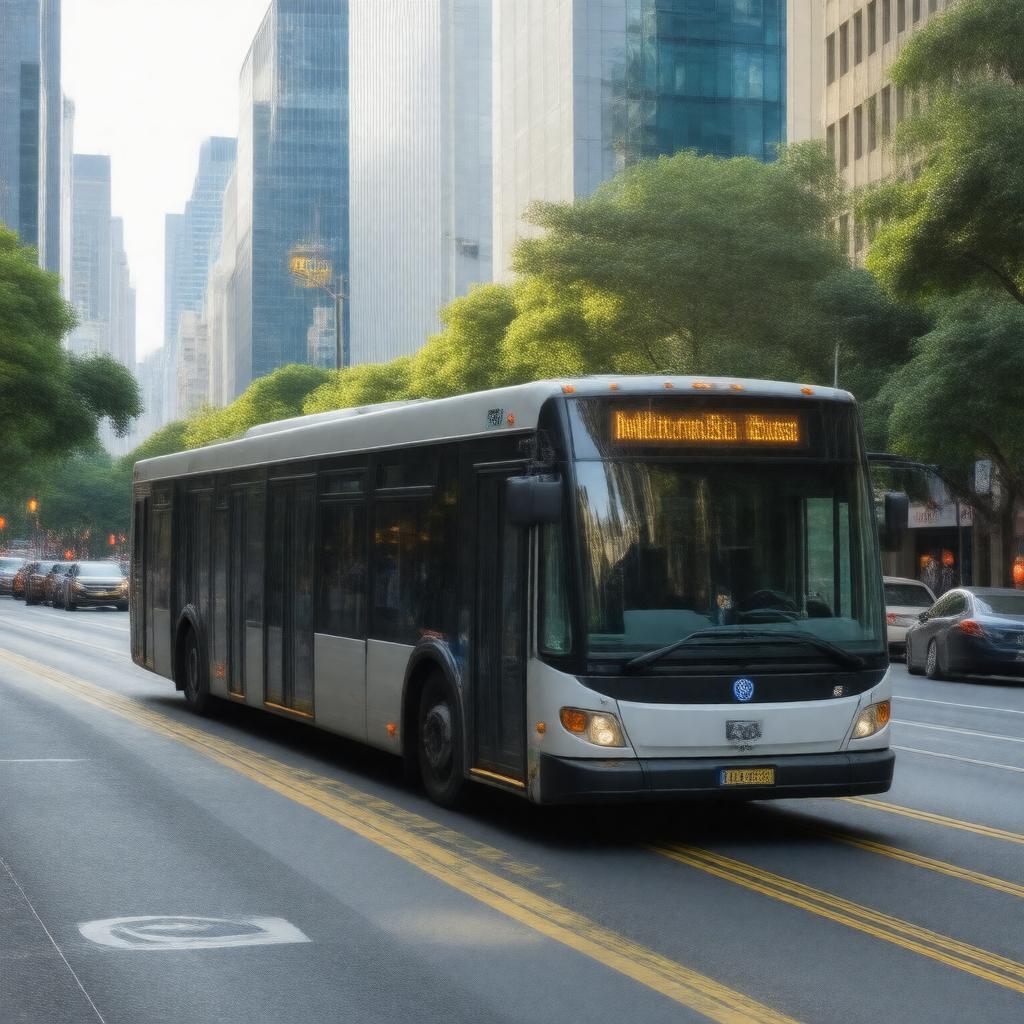 AI-created image of MetroBus