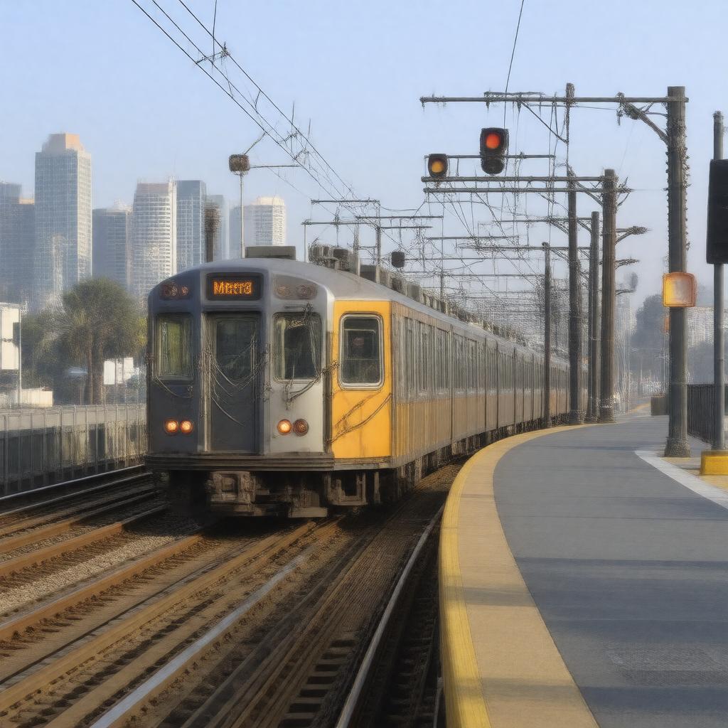 AI-created image of Metro E Line