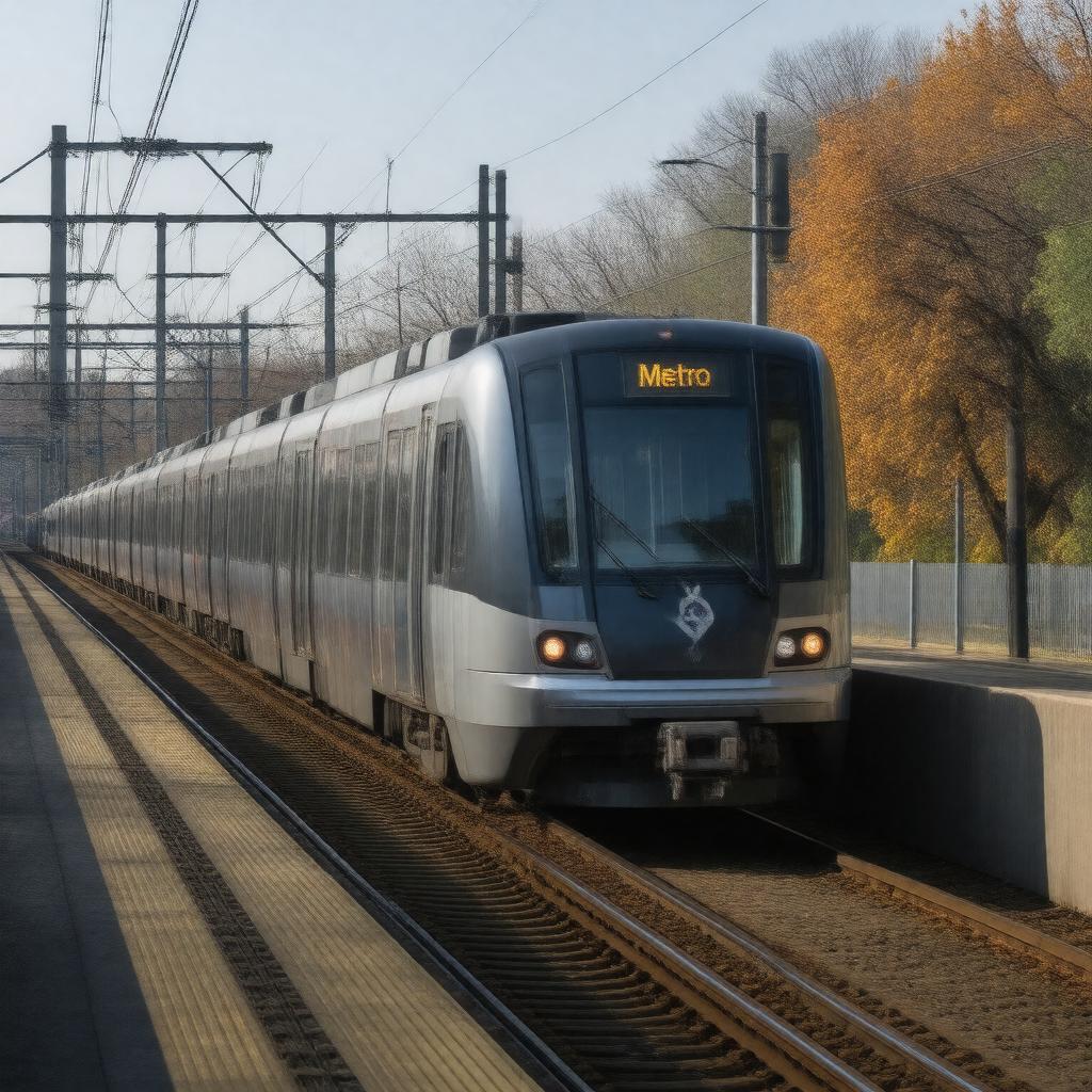 AI-created image of Metro Transit