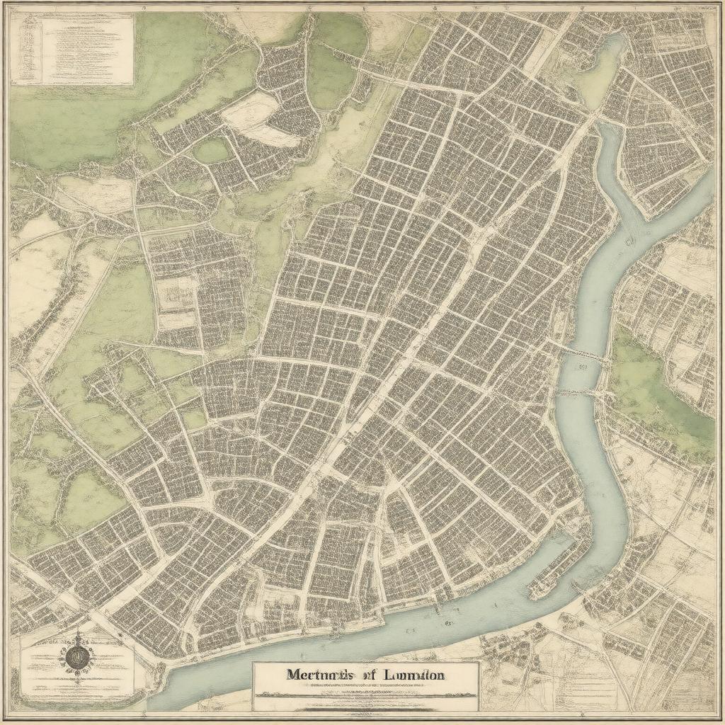 Click to view larger image AI-created image of Metropolis of London