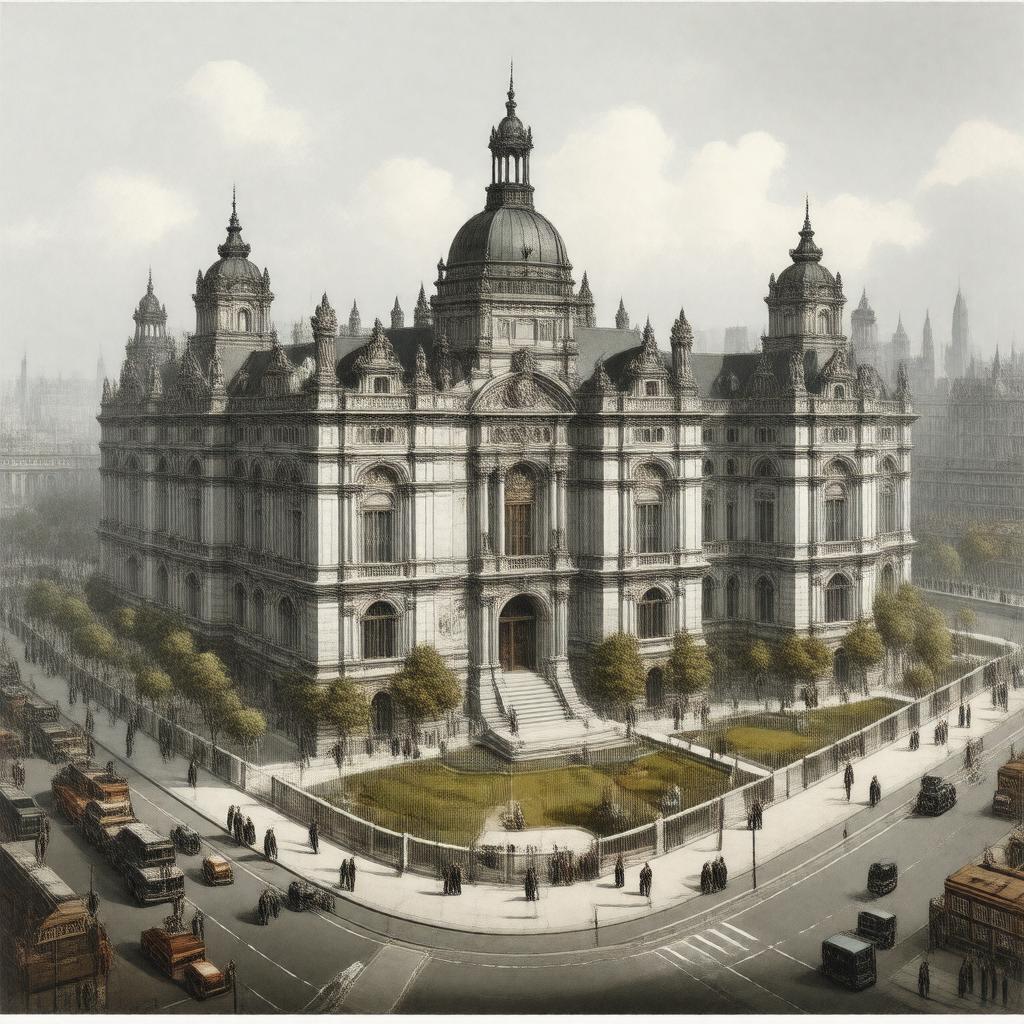 AI-created image of Metropolitan Board of Works