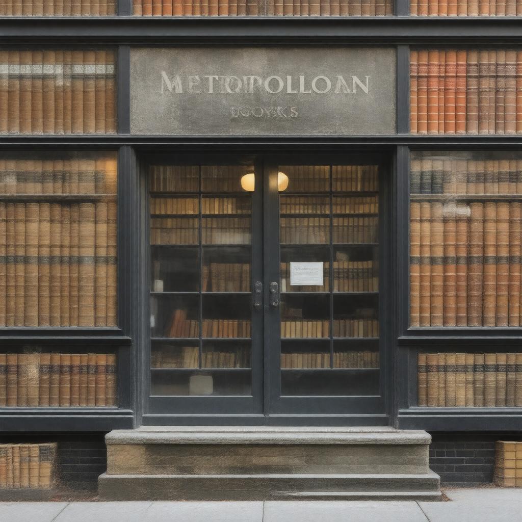 AI-created image of Metropolitan Books