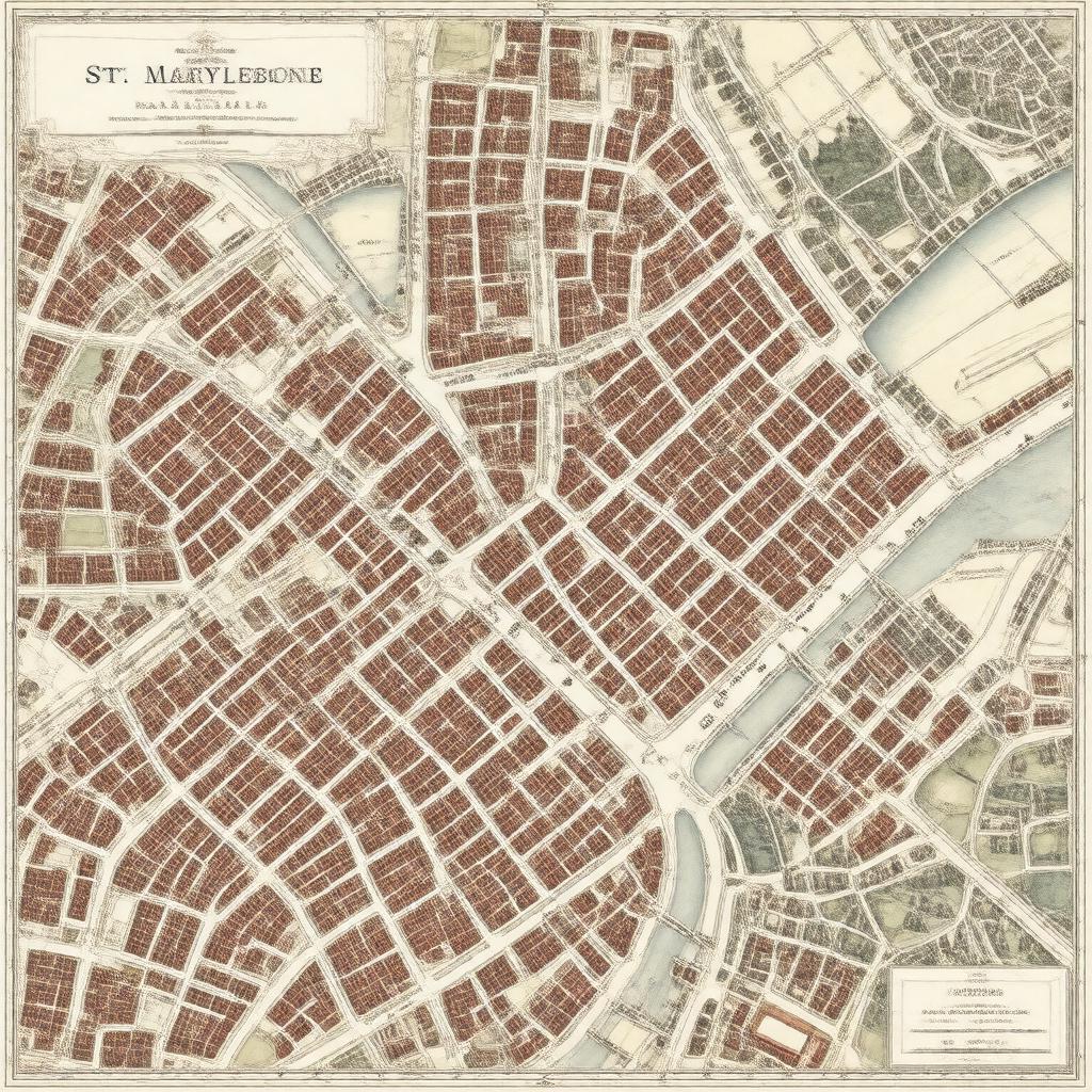 AI-created image of Metropolitan Borough of St Marylebone