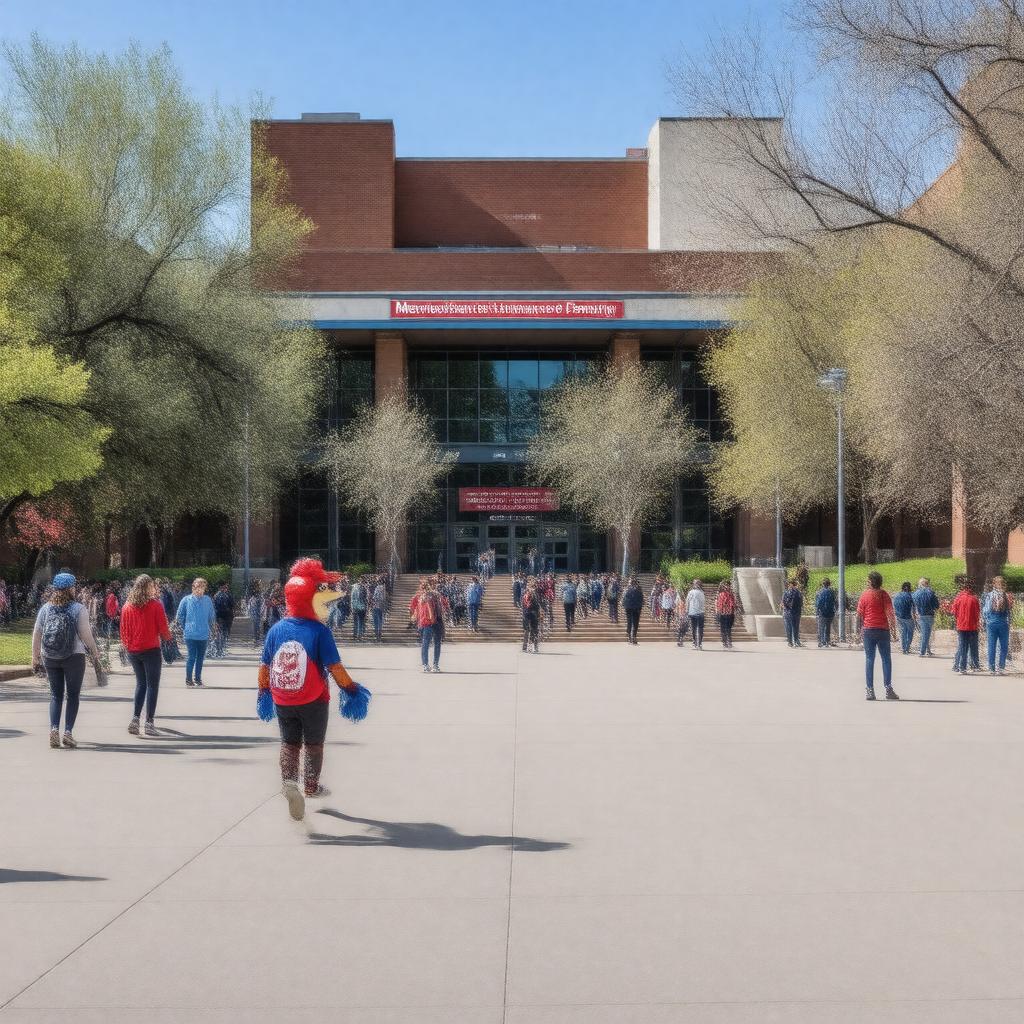 Click to view larger image AI-created image of Metropolitan State University of Denver