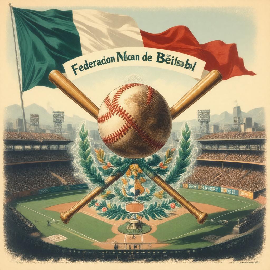 AI-created image of Mexican Baseball Federation
