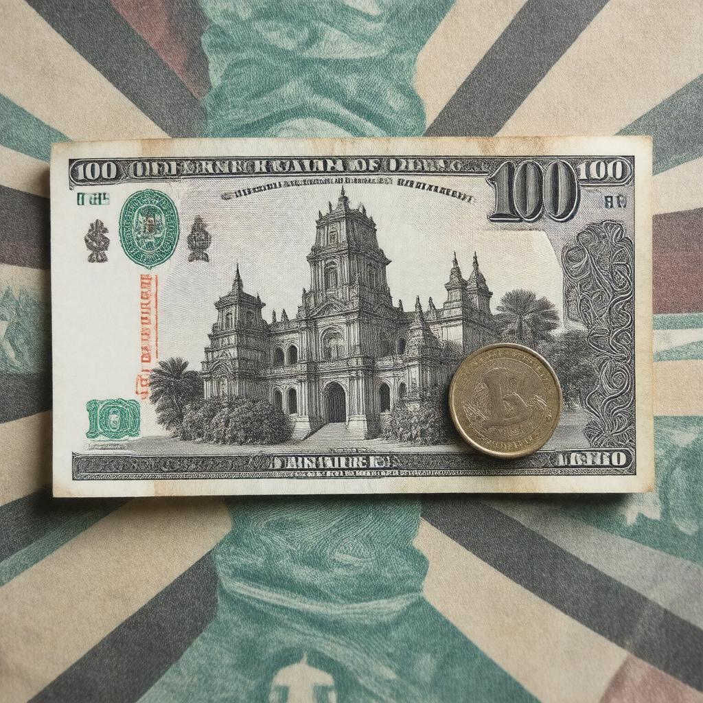 AI-created image of Mexican peso