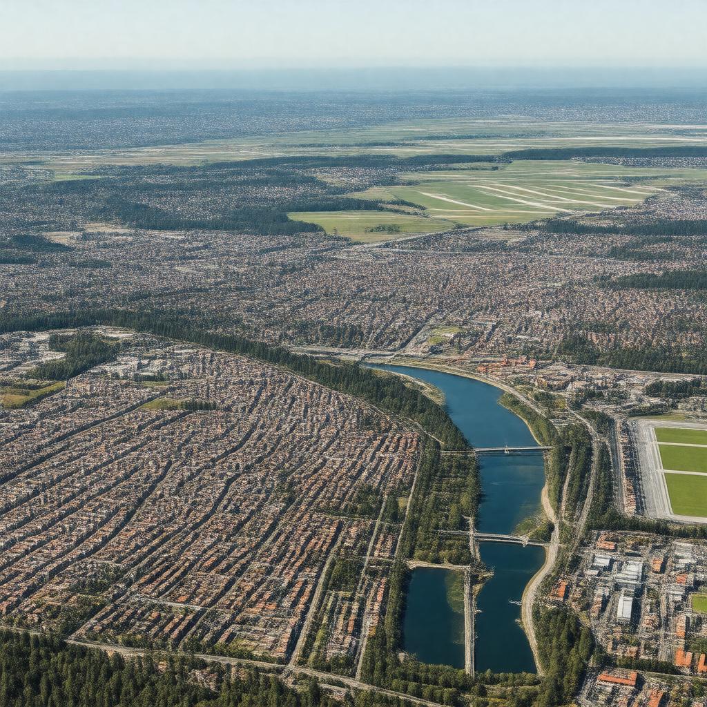 AI-created image of Meyrin, Switzerland