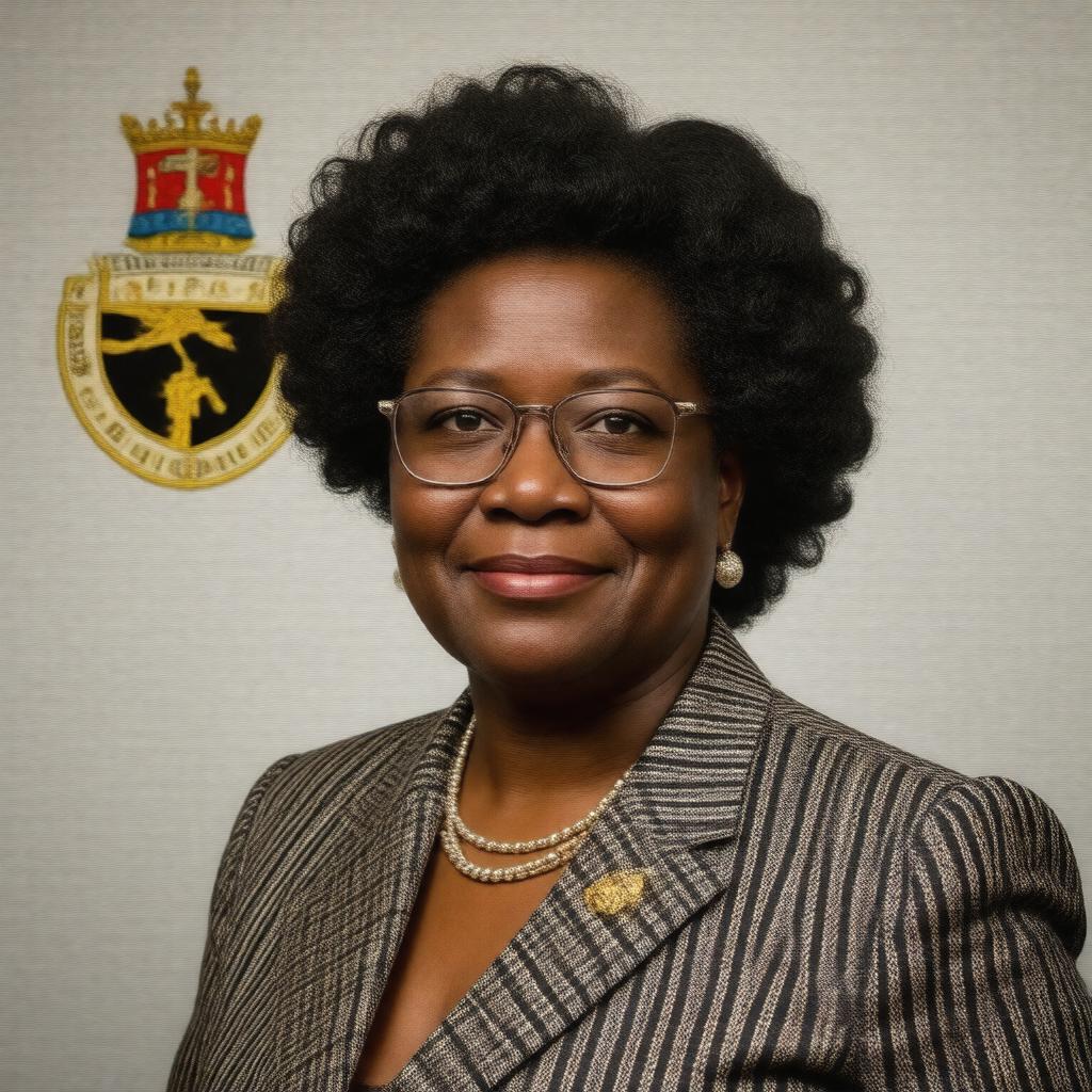 AI-created image of Mia Mottley