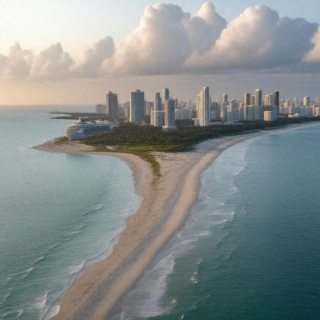 AI-created image of Miami-Fort Lauderdale