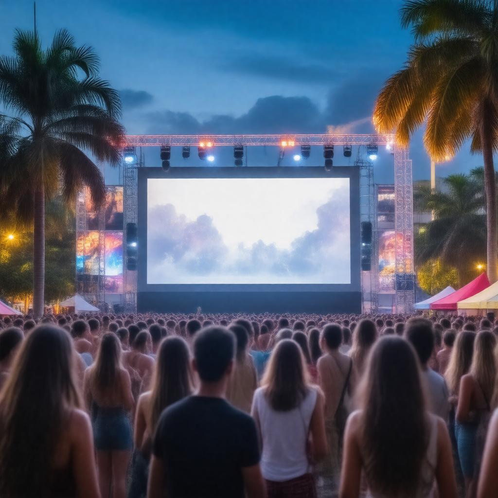AI-created image of Miami Film Festival