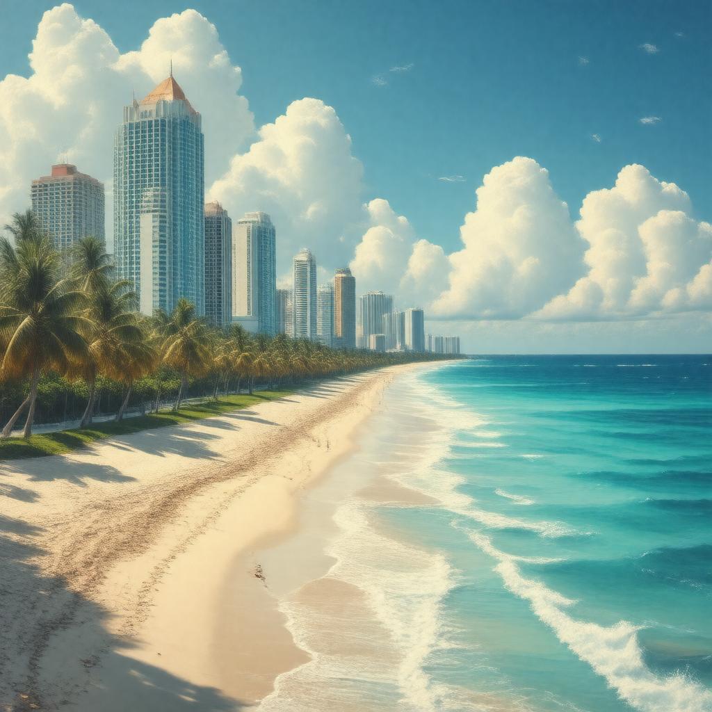 AI-created image of Miami, Florida